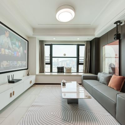 蜜享投影複試兩房套房 易成國際酒店公寓（珠海華髮商都店）優惠