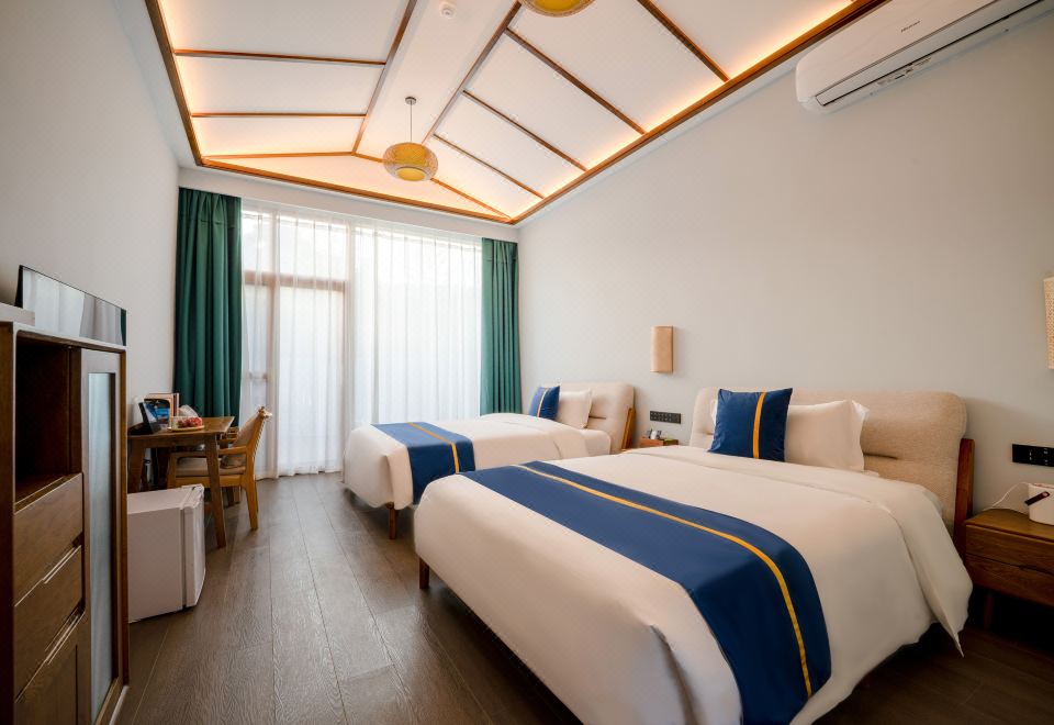 獨棟庭院私湯雙床房