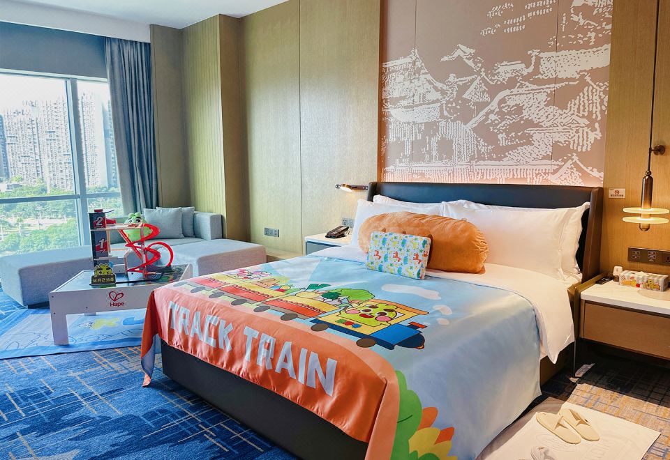 Hape火車親子房