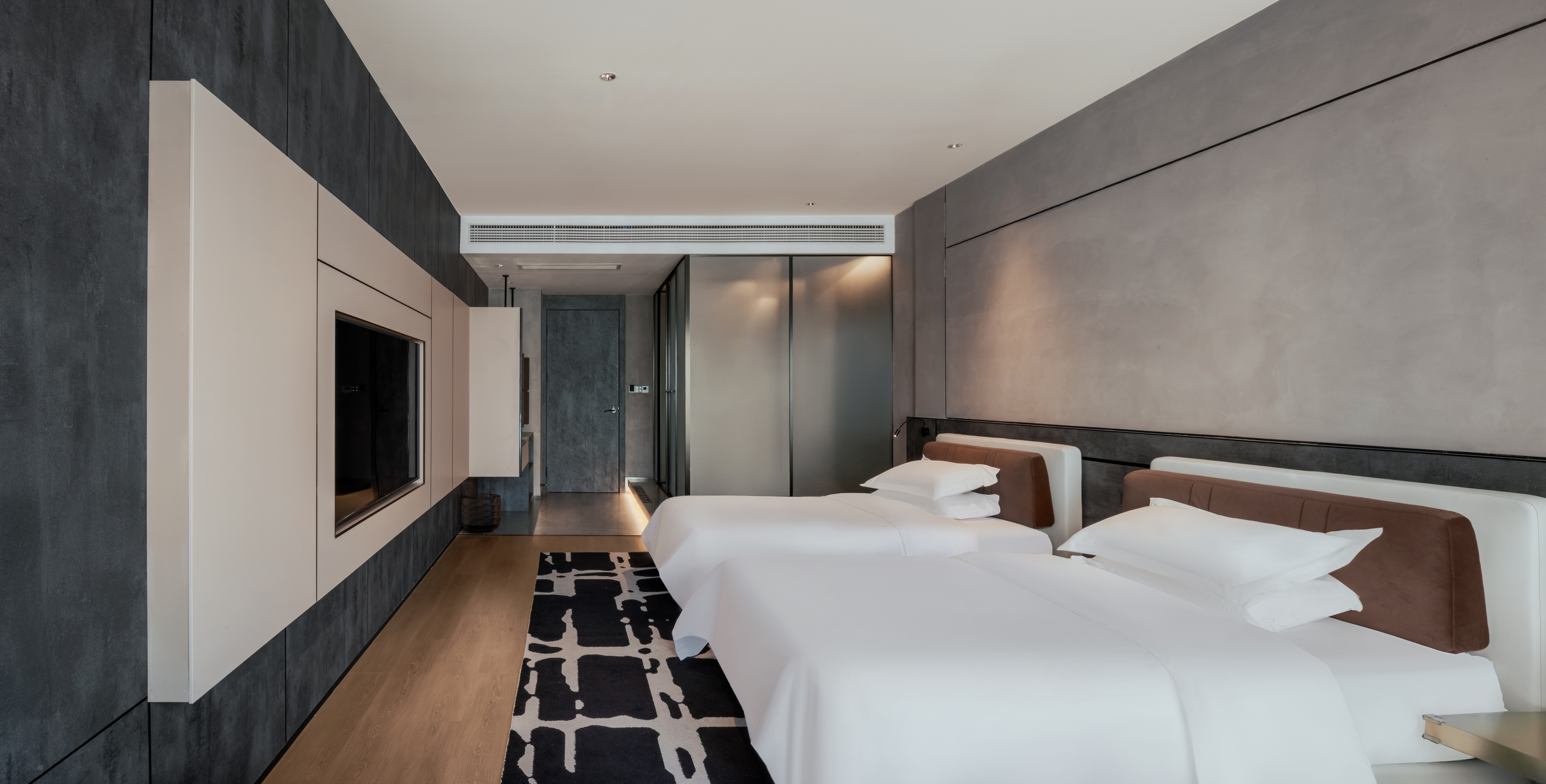 TiAmo奢华双床房[智能客控+芝华仕头等舱床垫+全套科勒衞浴]