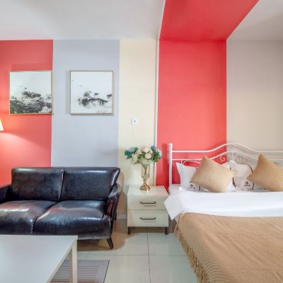 商務大床房（洗衣機+冰箱+陽台） 科潤酒店公寓（深圳科技園店）優惠