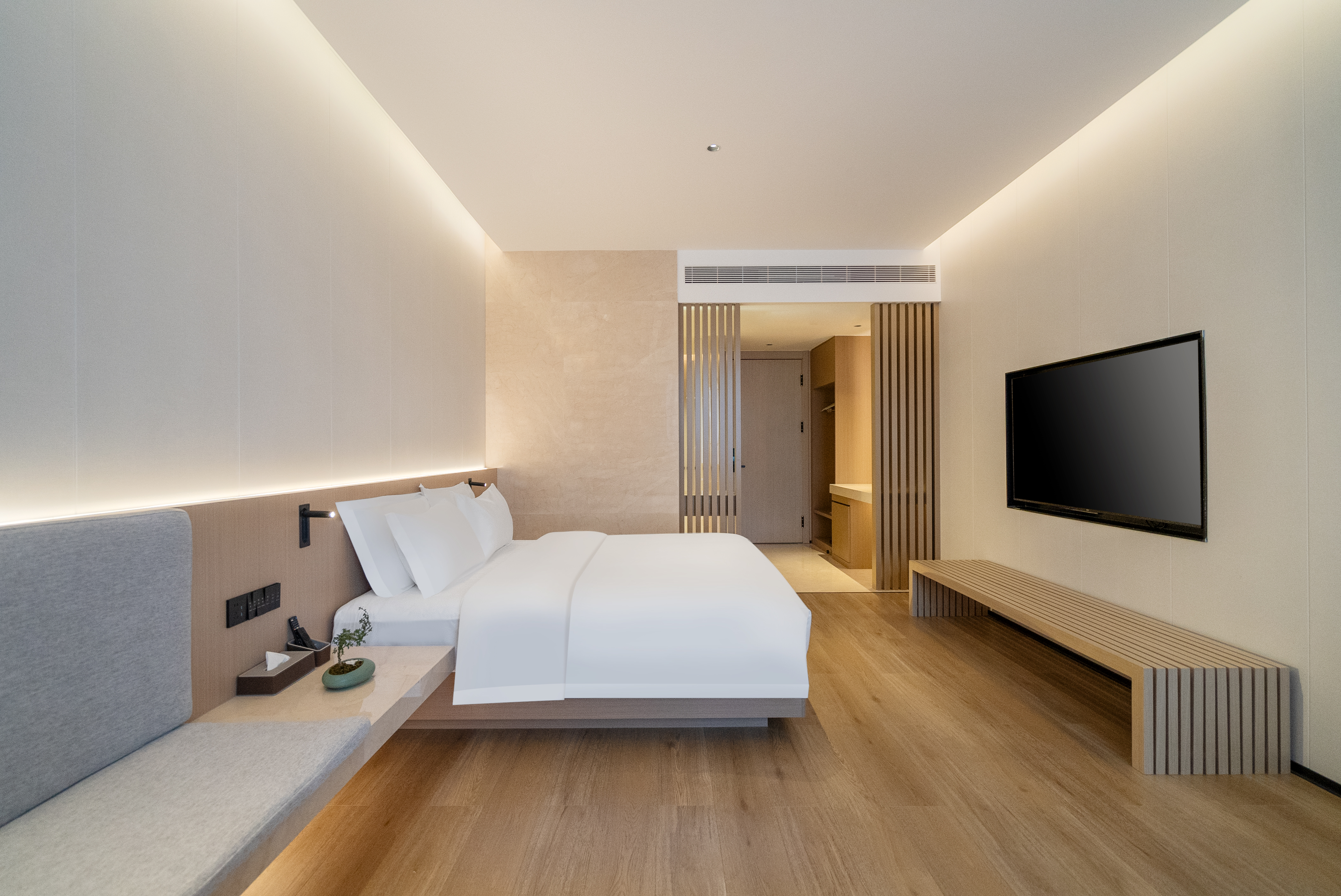 悅享-豪華大床房（助眠床墊+中央空調）