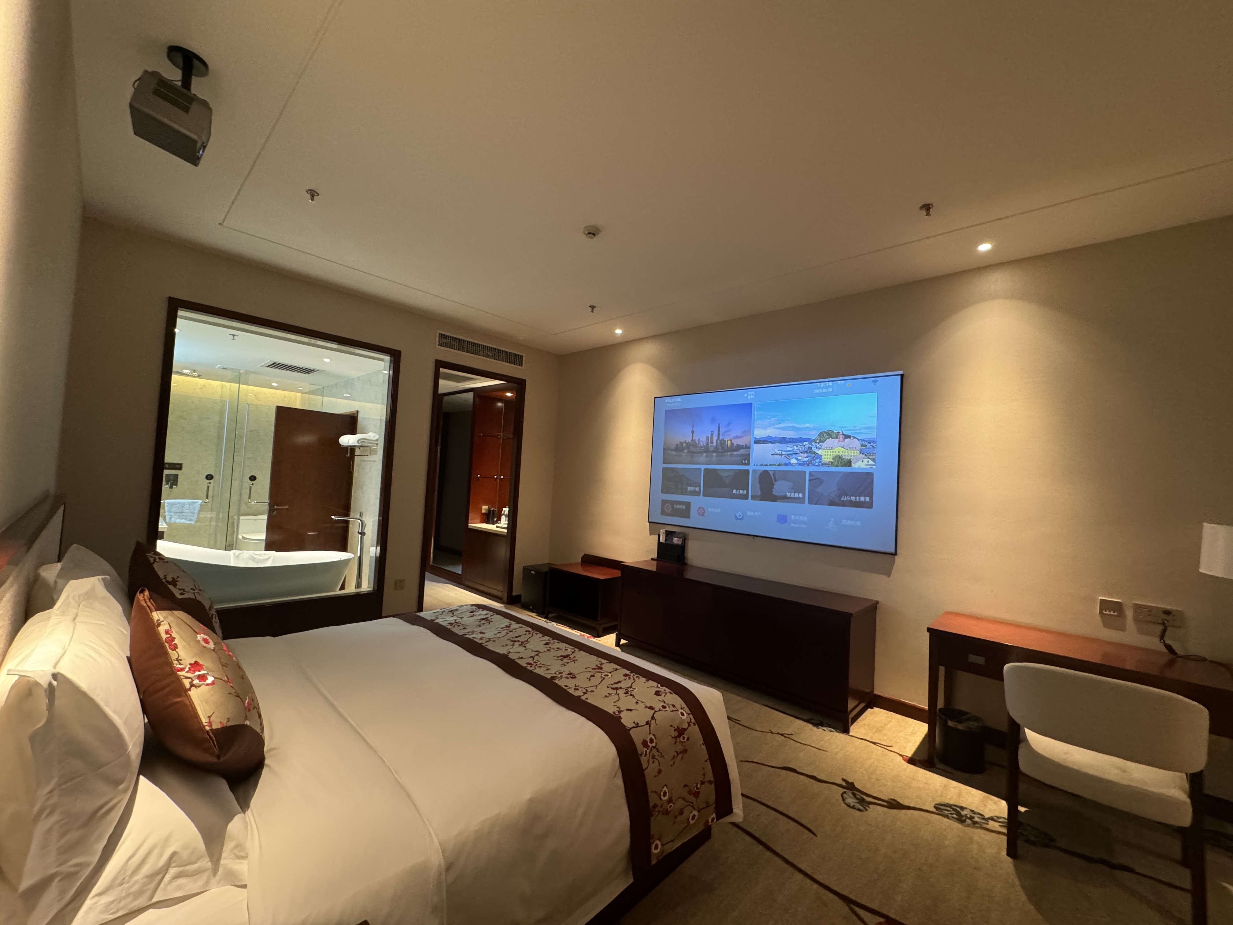 极智畅享影音大床房