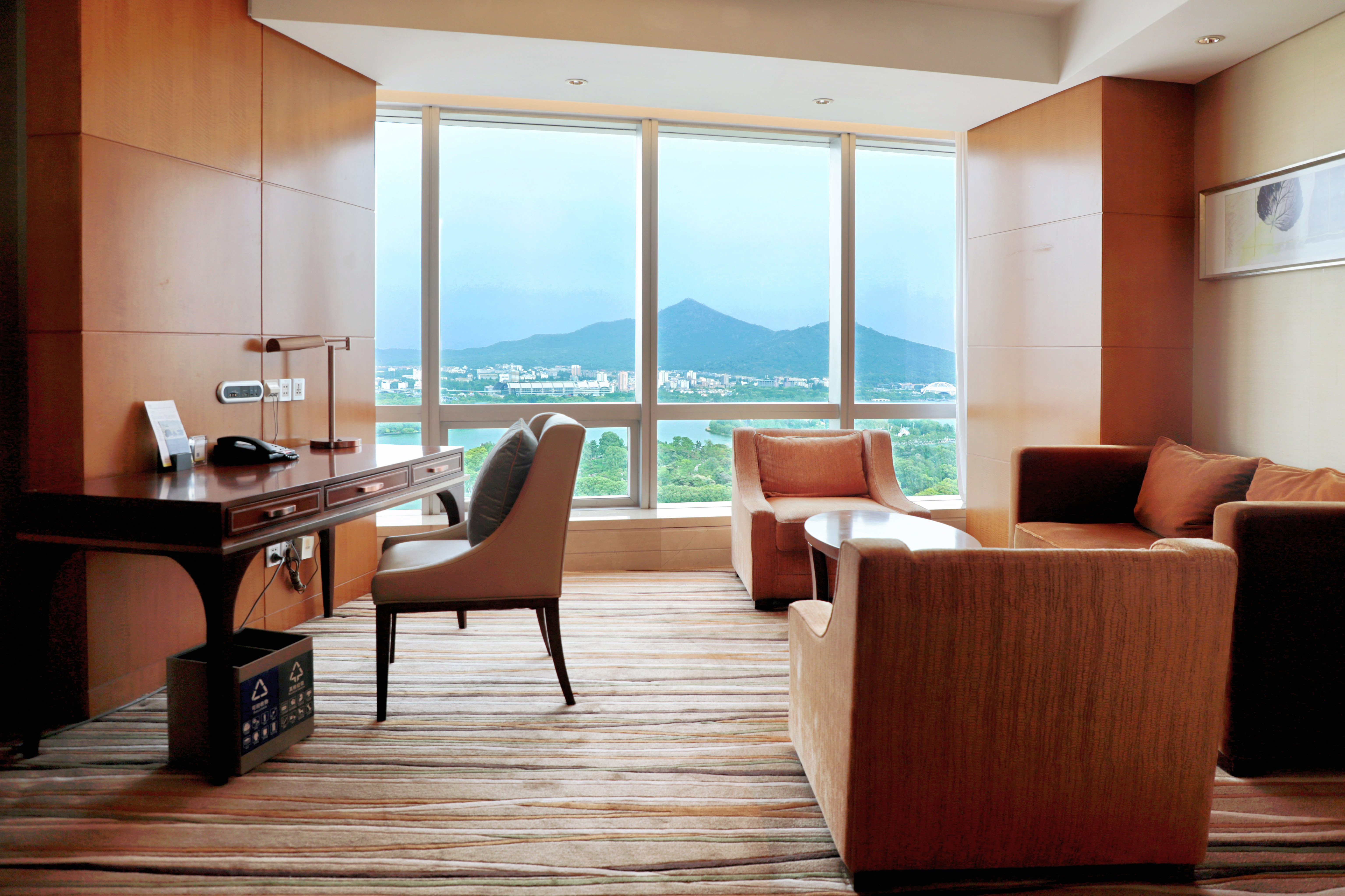 270°湖景日出超大套房·坐拥紫金山玄武湖·摩登金陵城