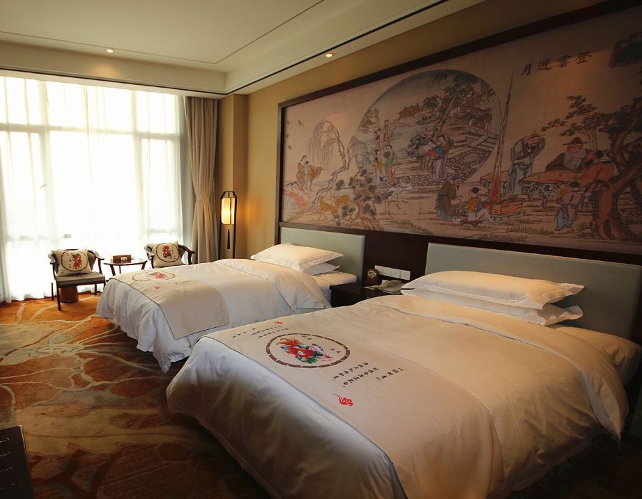 柳青古韵双床房丨园景