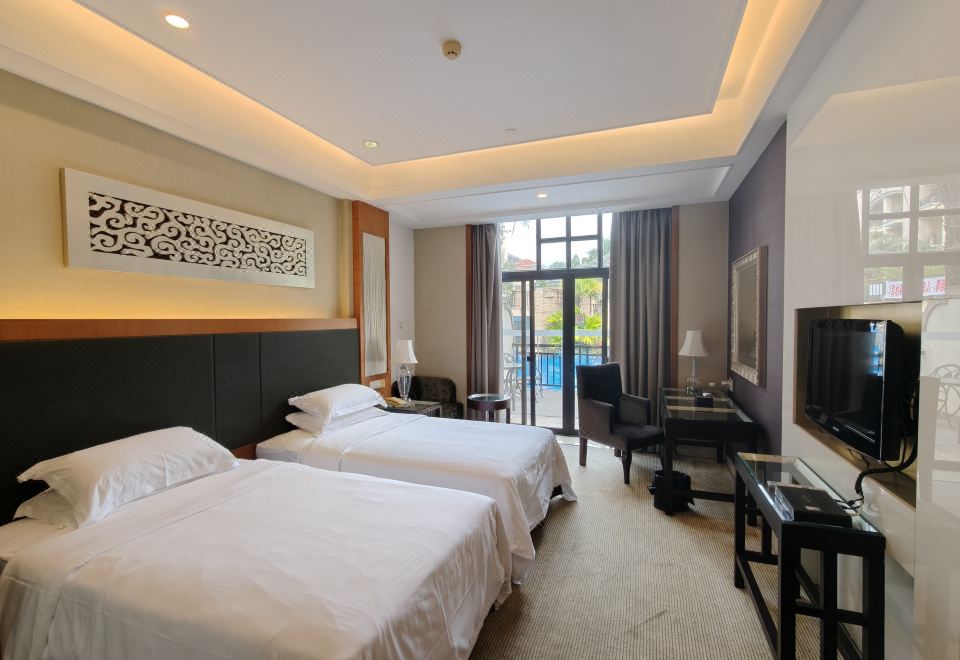 親水高級雙床房