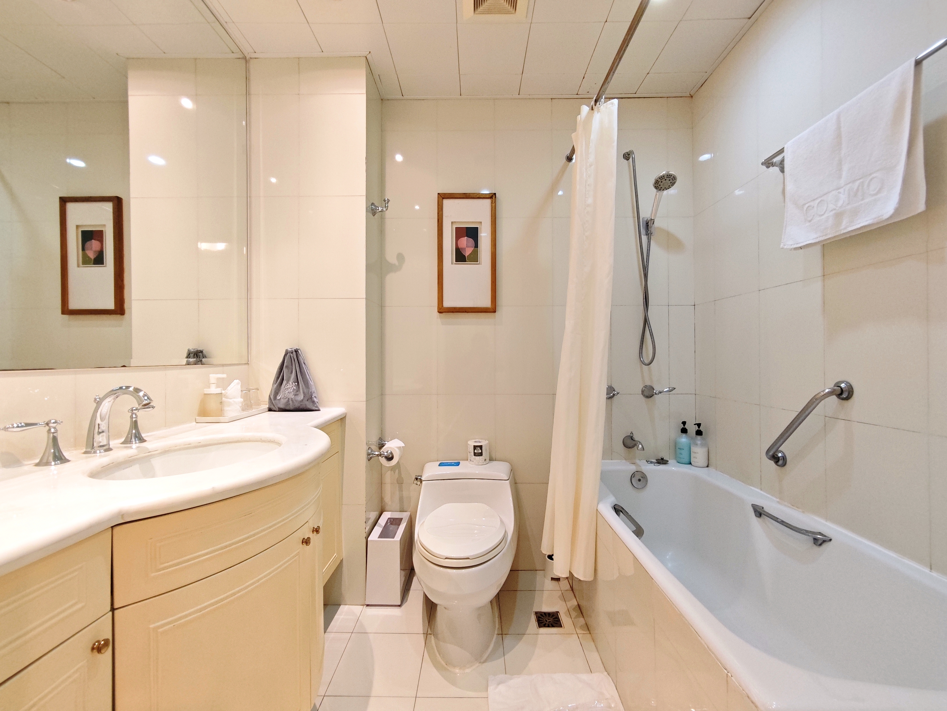 和睦家庭双床套房 |投屏电视 | 燃气灶厨房|滚筒洗衣机