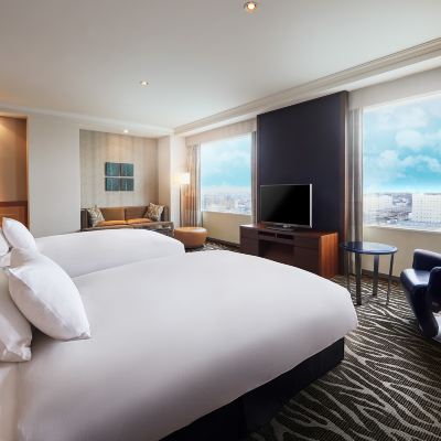 高層精緻套房（2張雙人床） ANA Crowne Plaza 北海道全日空千歲皇冠假日飯店優惠