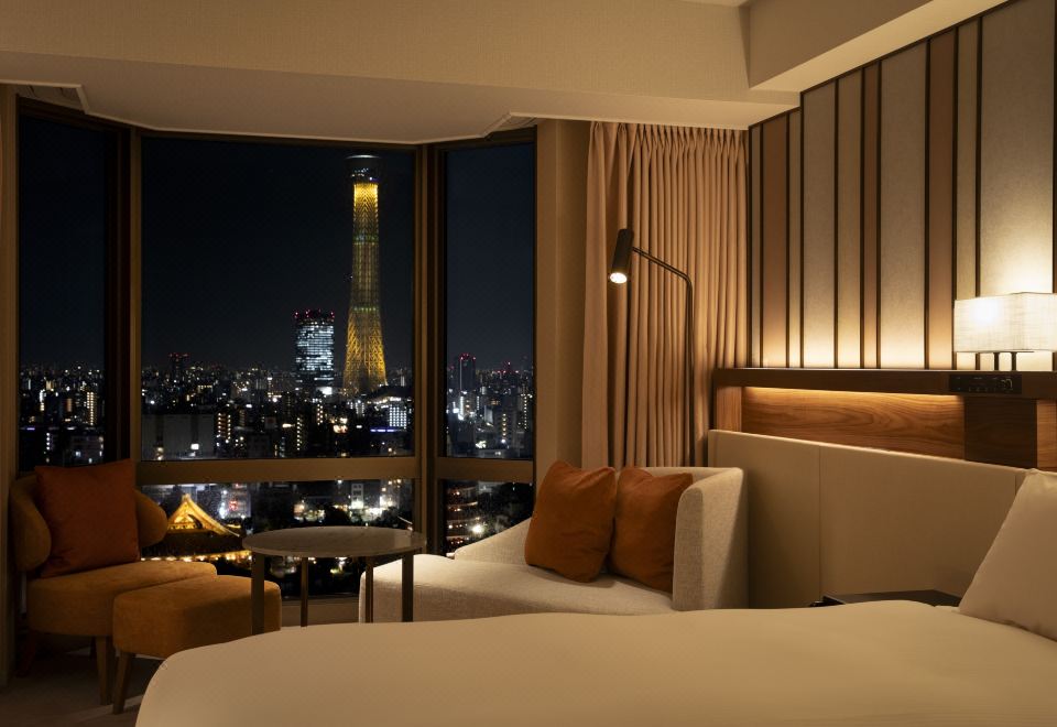 行政雙床房晴空塔側