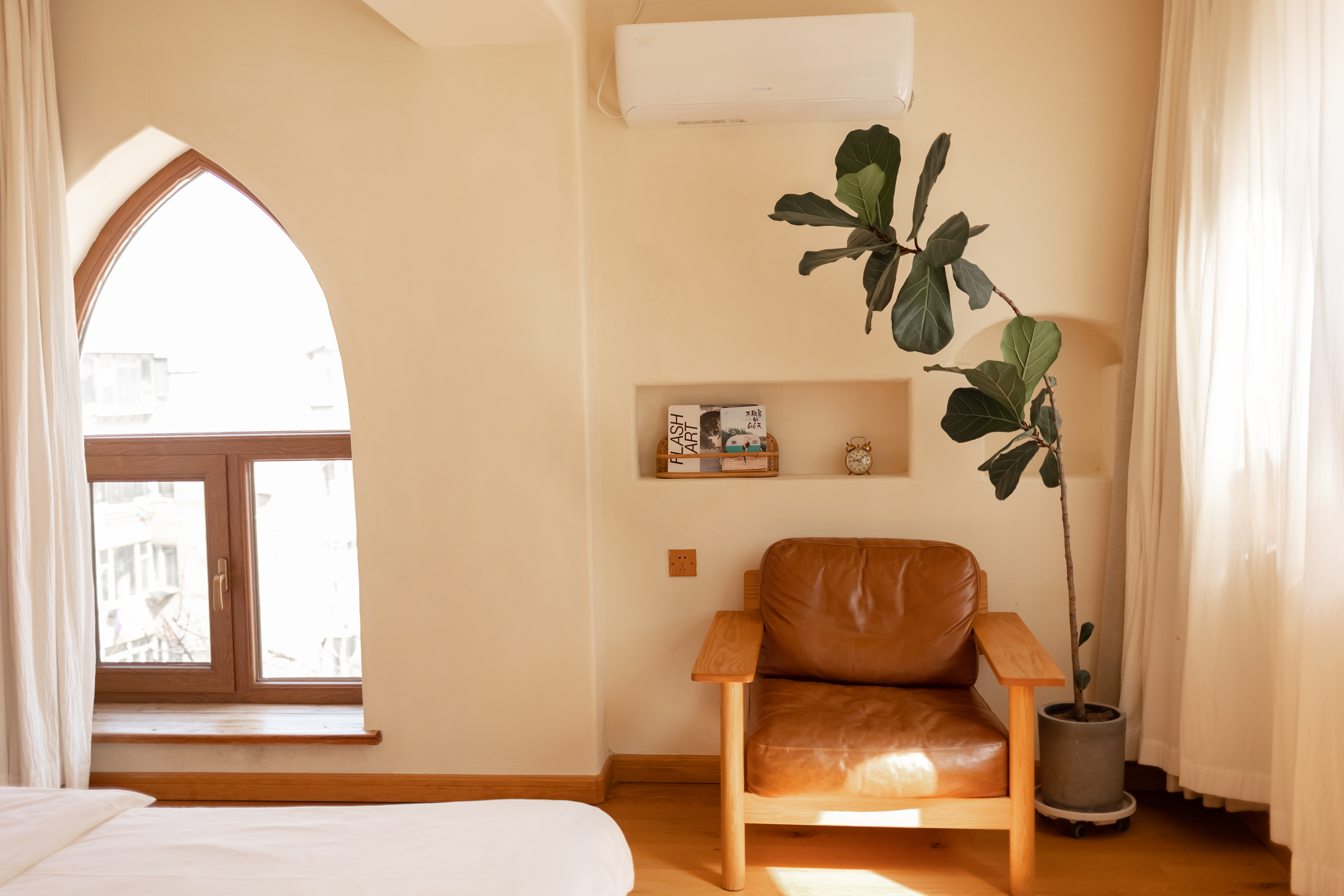 梨树·浴缸｜「进口乳胶床垫·水洗棉床品」