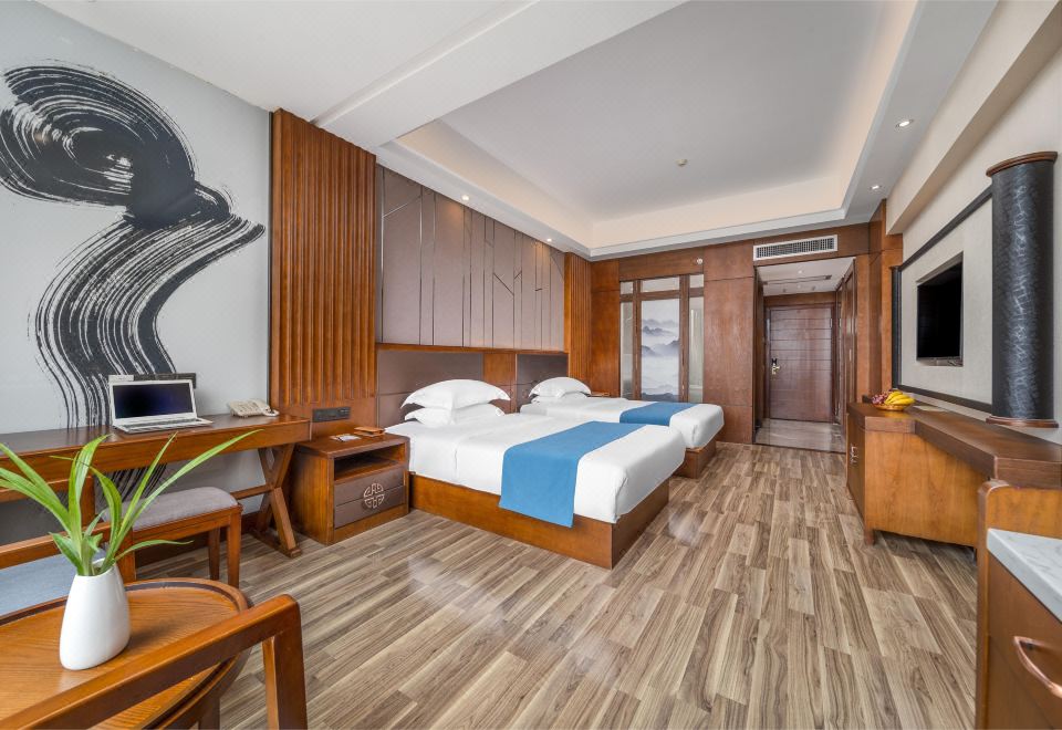 假日别墅景观双床房