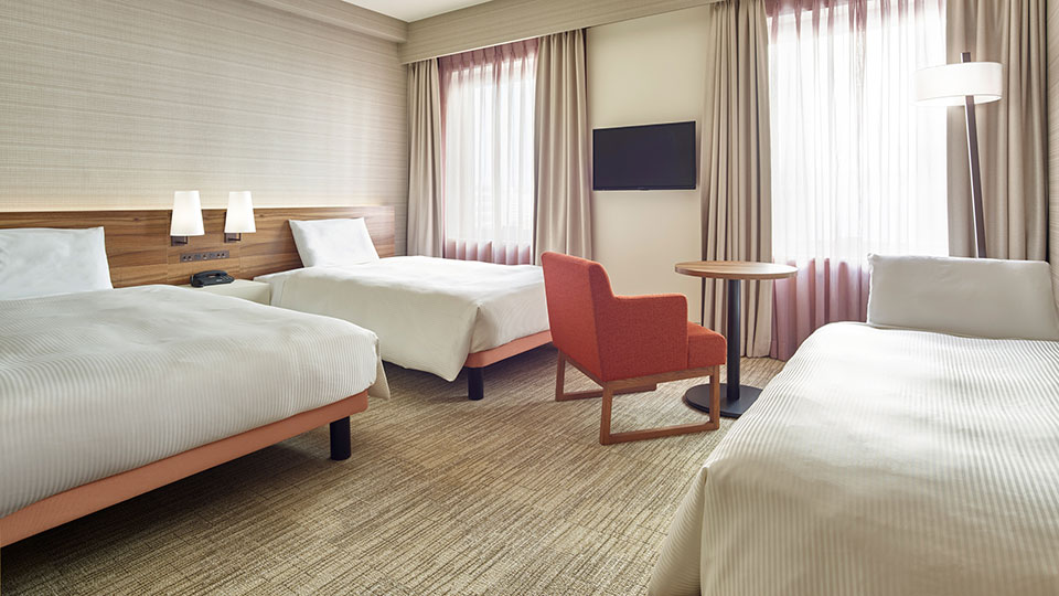 豪华房，2 张床（带加床）