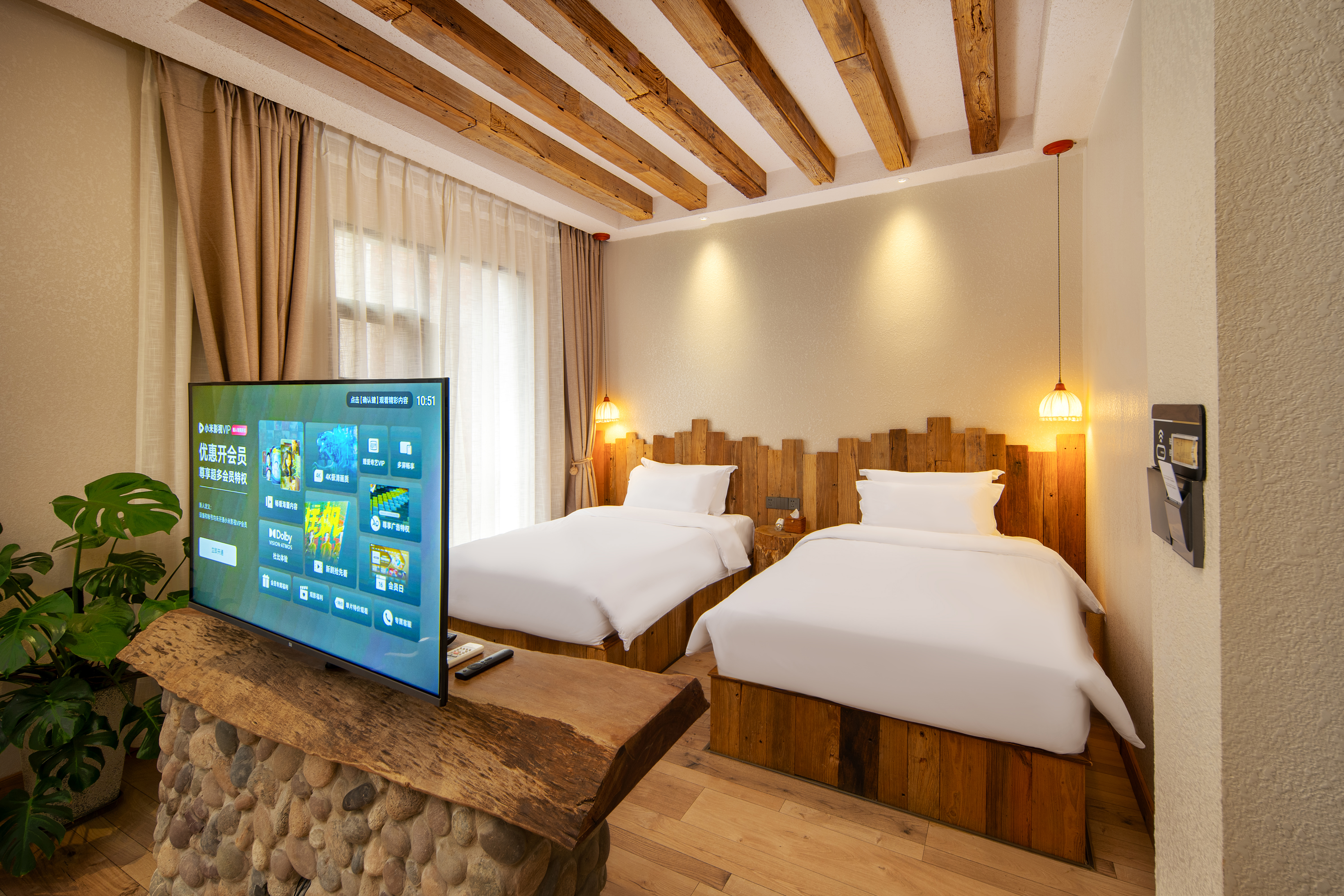 沐秋·家庭双床房