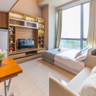 複式套房【2張大床} 尋宿公寓（上海唐鎮地鐵站店）優惠