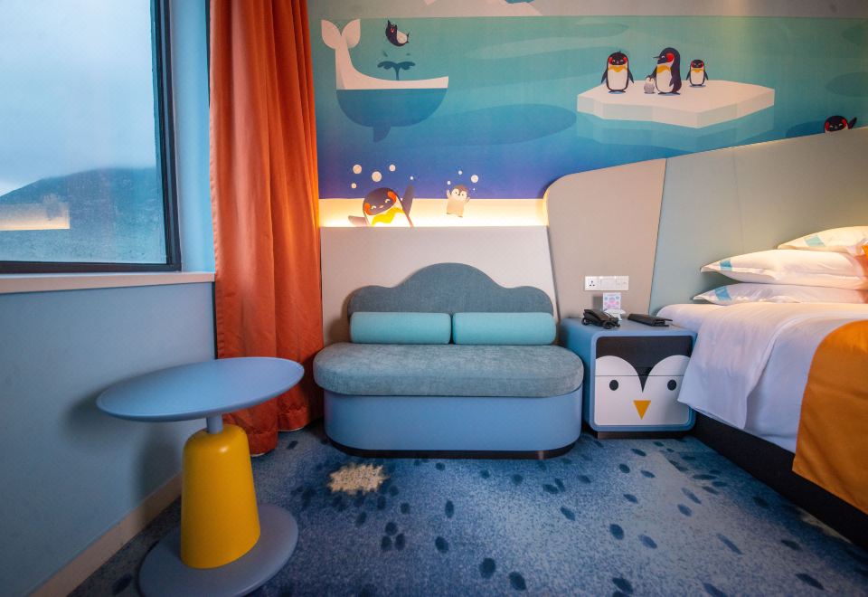 烟花景观房大床房