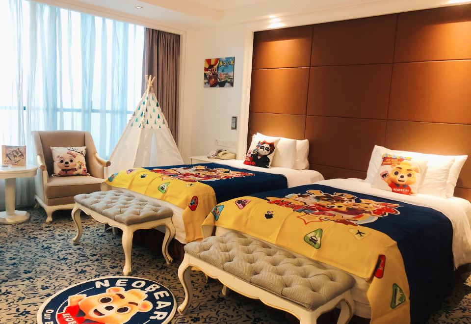 小熊尼奧親子雙床房