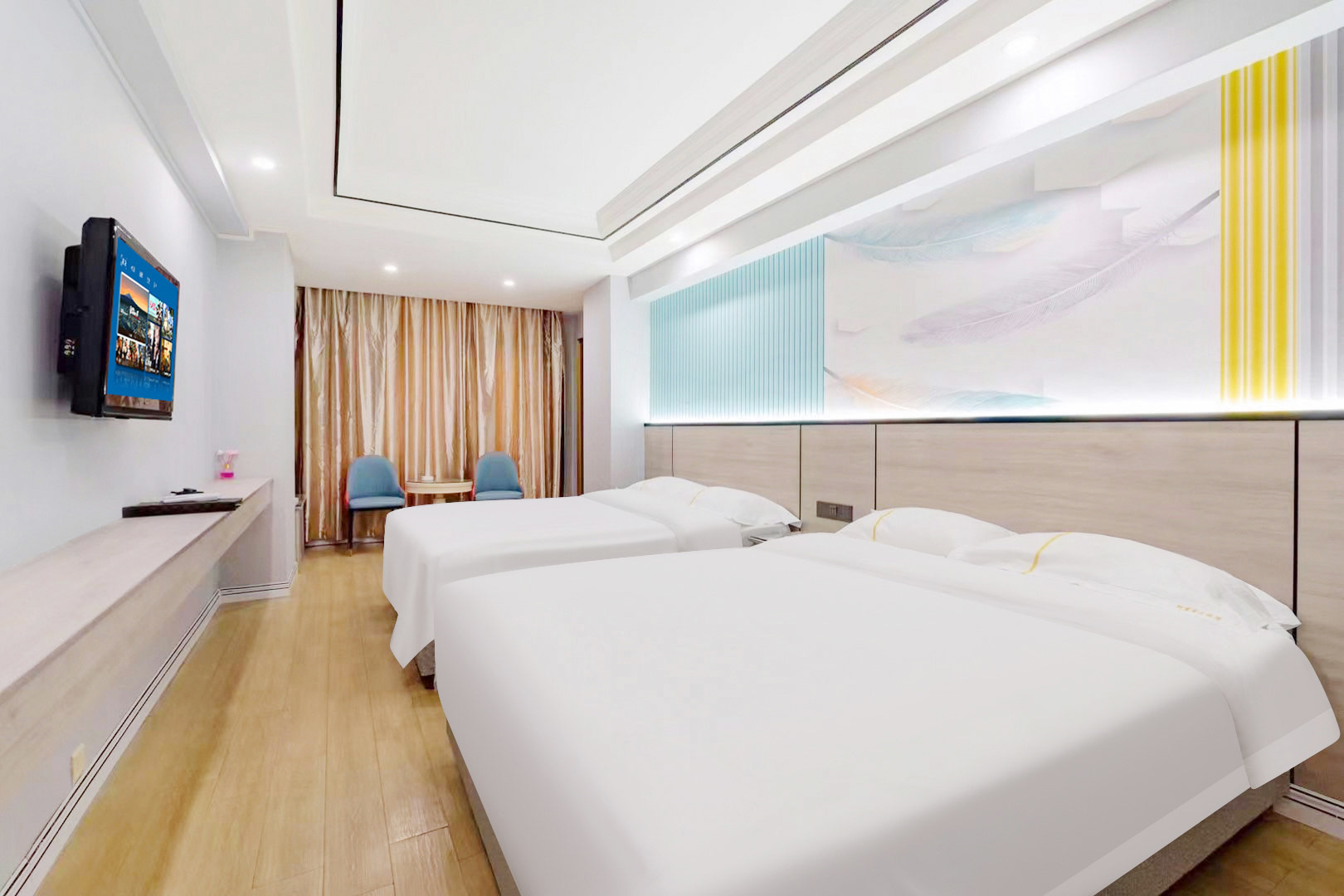 ALIXIANG|深睡双床房丨（静谧舒适+慕思床垫）