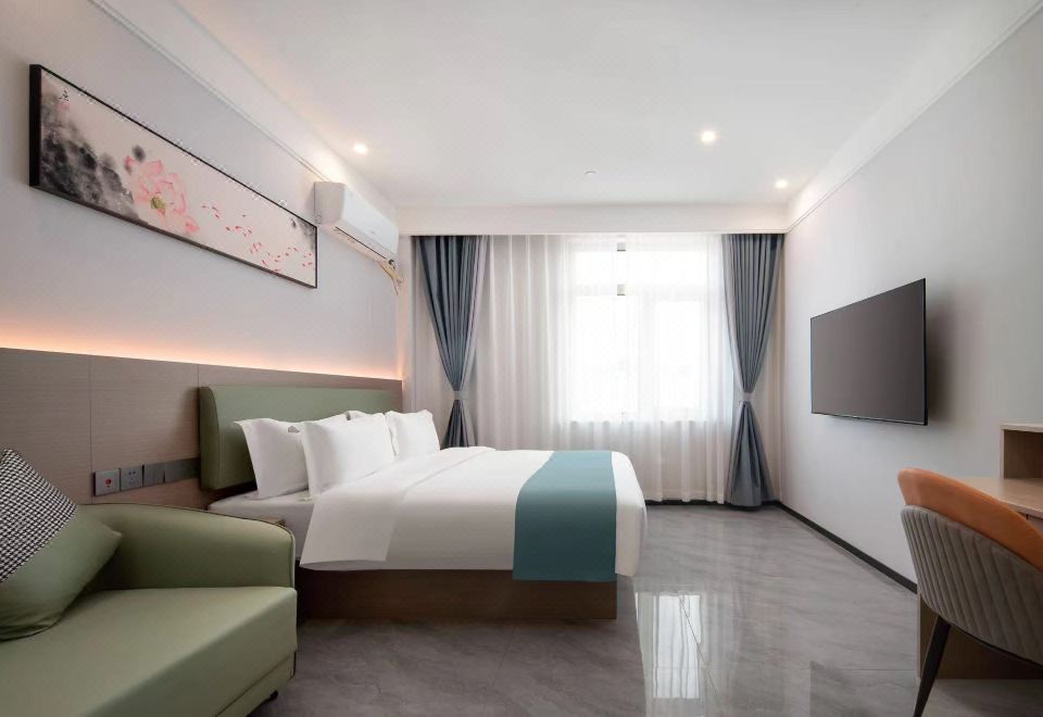 豪華大床房（獨立冰箱+獨立洗衣機）