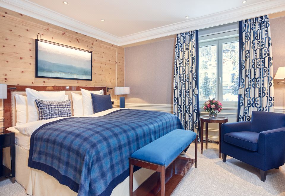 Kulm Hotel St. Moritz Standard Double Room Village Side - North Non smoking