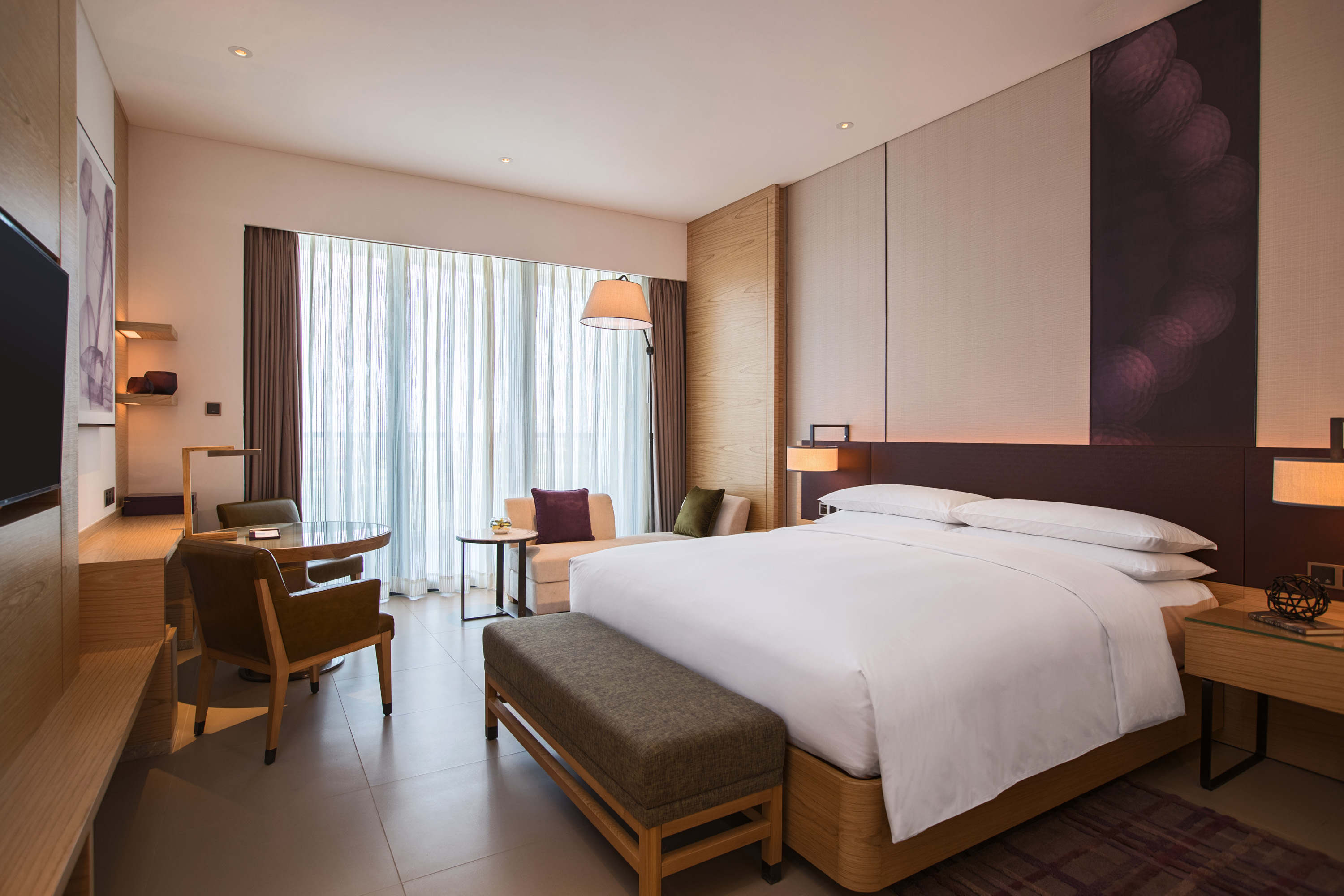 家庭双卧高尔夫景联通房