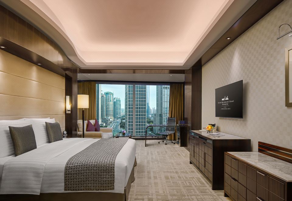 精英商务城景大床房