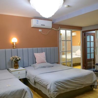 豪華套房三人房 晨航旅館（武漢漢口火車站店）優惠