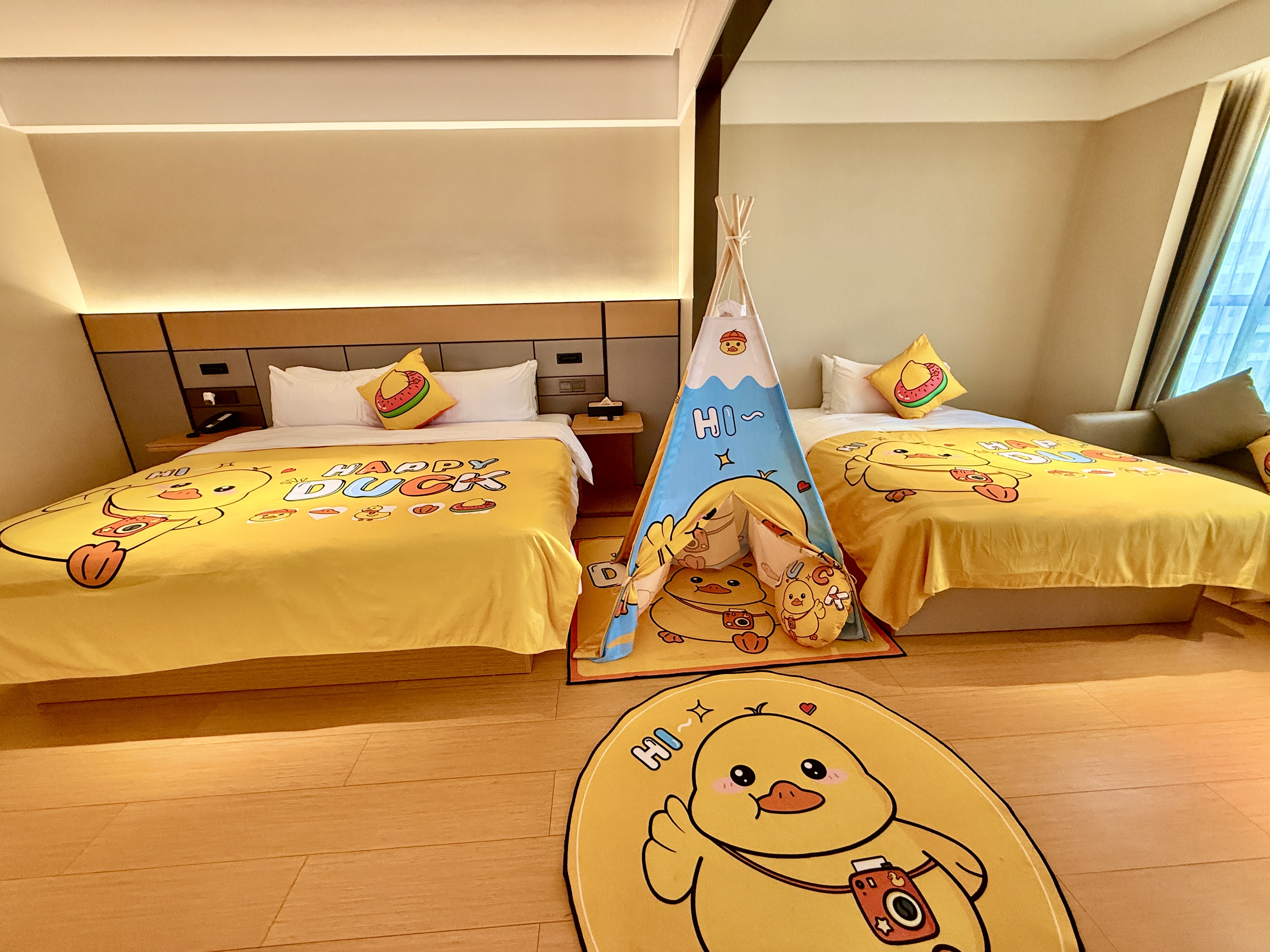 景观亲子家庭房【童趣|宽敞|花园景】