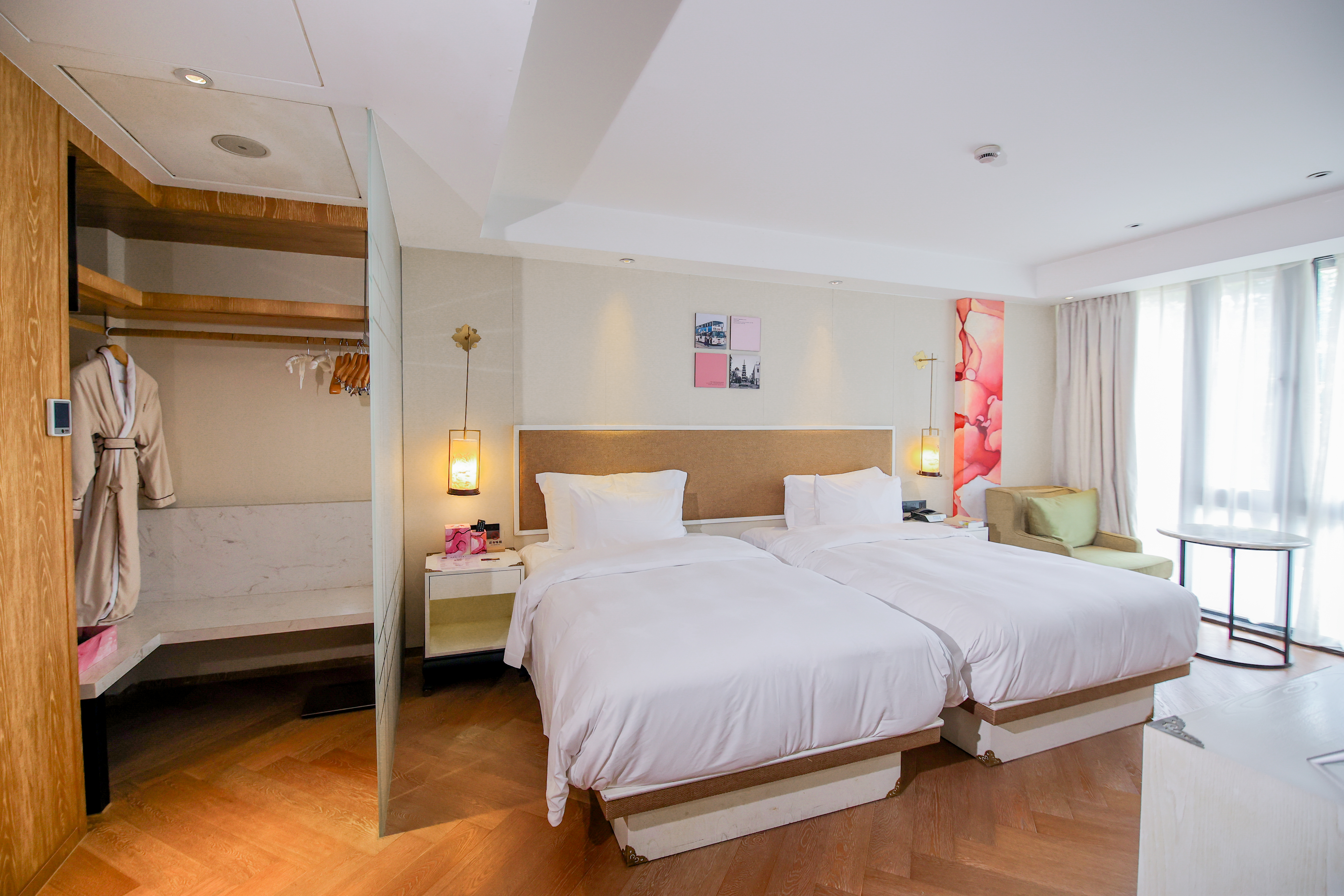 居舍·城景双床房（疗愈高奢洗护品+观景浴缸）