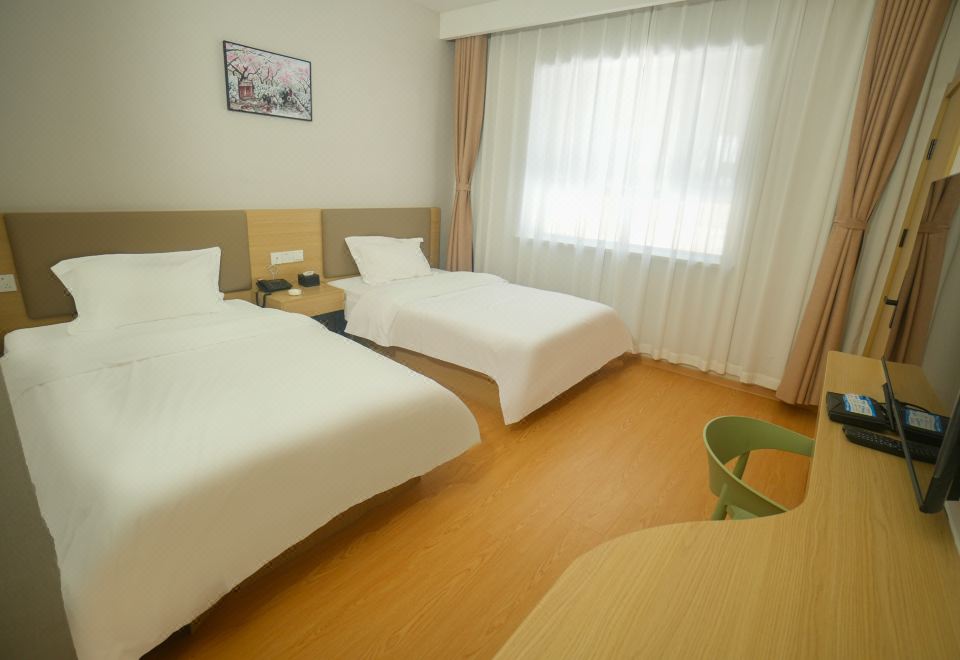 观山小院豪华双床房（冰川盛景+天然氧吧）