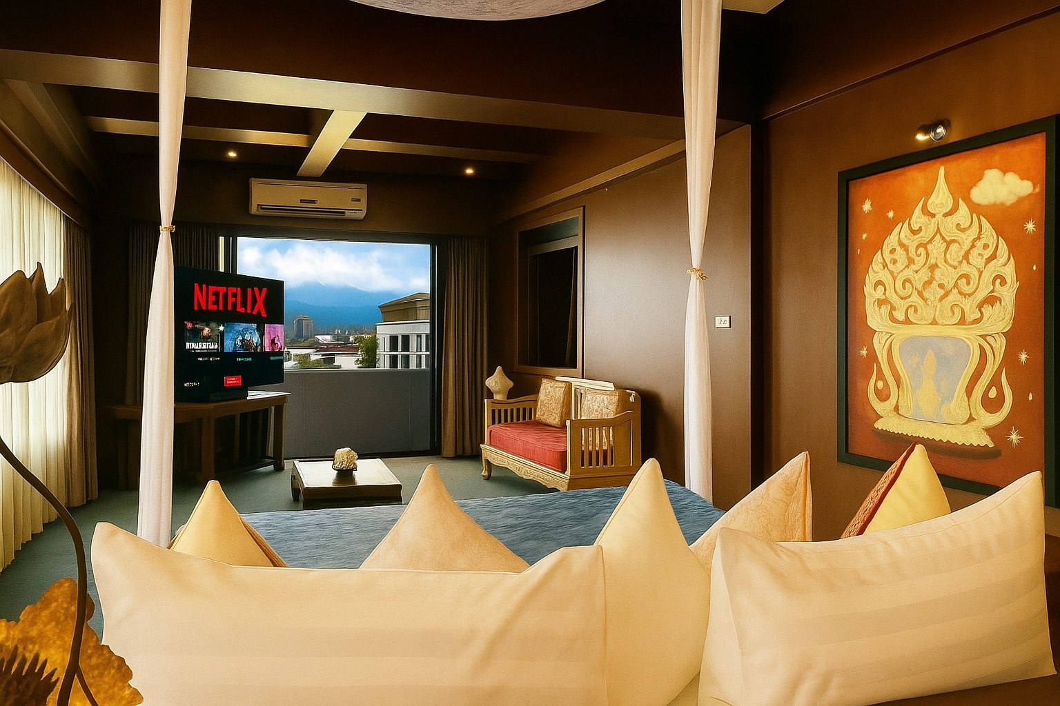 納喀拉蒙特拉景觀套房帶陽臺