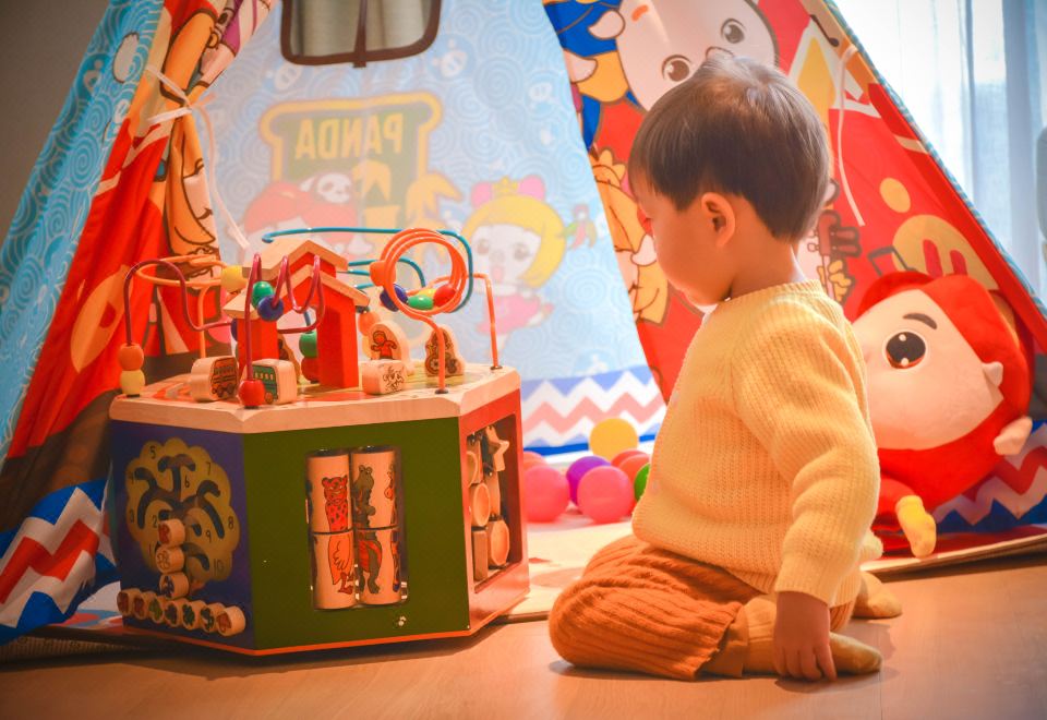 酷芽豬豬俠親子套房（木馬+豬豬俠帳篷+滑梯+獨立陽臺）