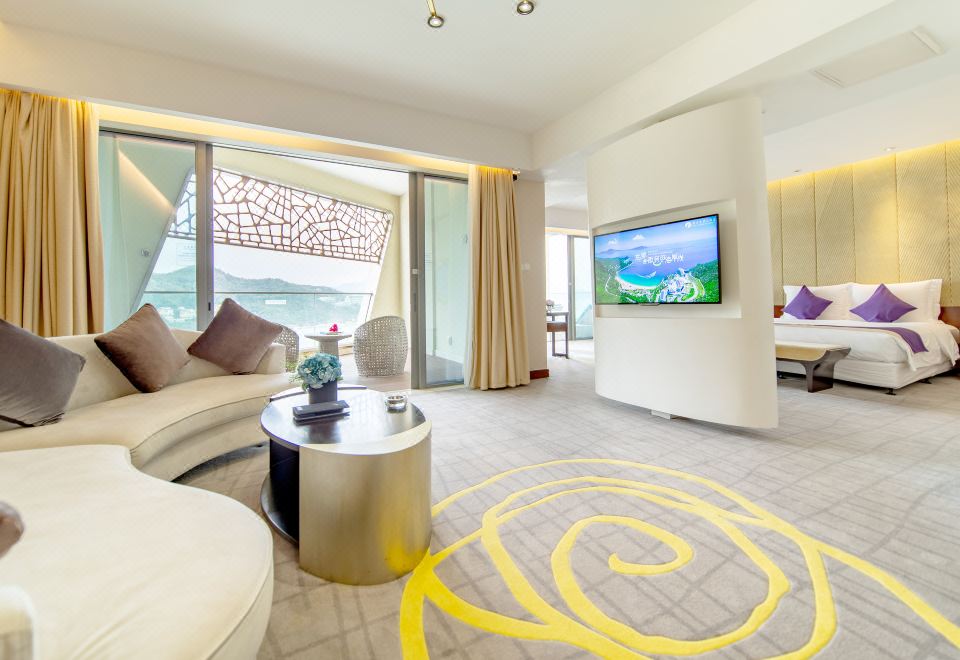 开放式海景套房