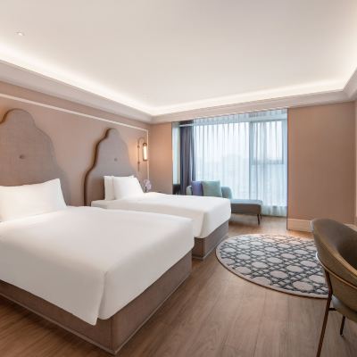 嘉賓雙床房（俯瞰城市夜景+落地窗+輕奢Minibar） 成都太古裏春熙美居酒店優惠