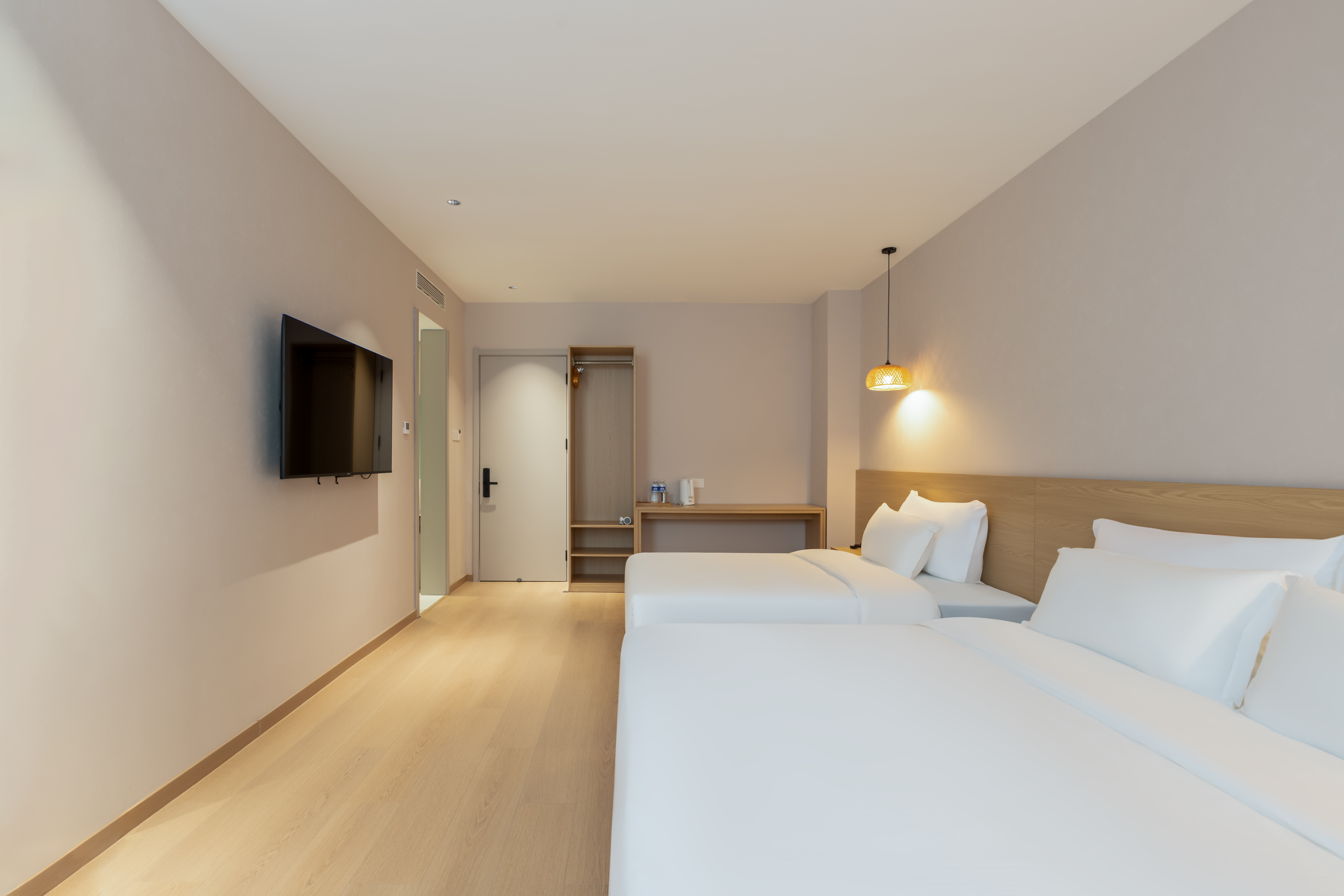 亲子美宿?Dreamy家庭双床房【精致睡眠+高端床品】