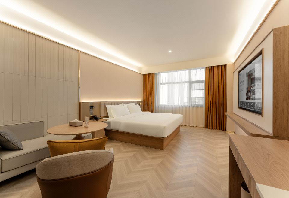 商務大床房【65寸投屏電視+金可兒床墊】