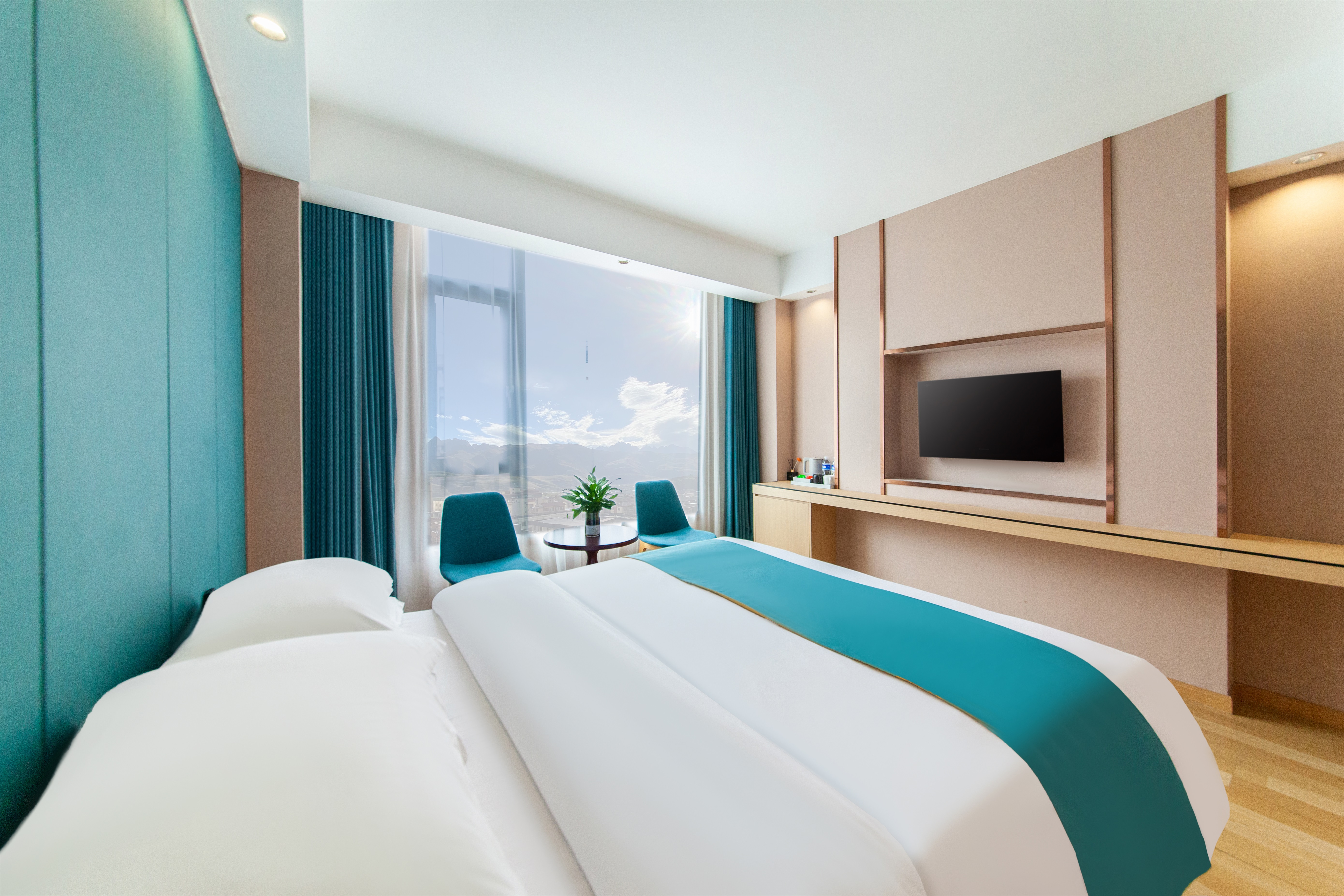 觀景·高級大床房（智控地暖+品牌床墊）