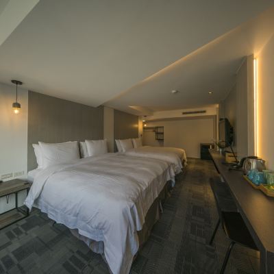 暢意雙床雙人房(山景) 碧港良居商旅優惠