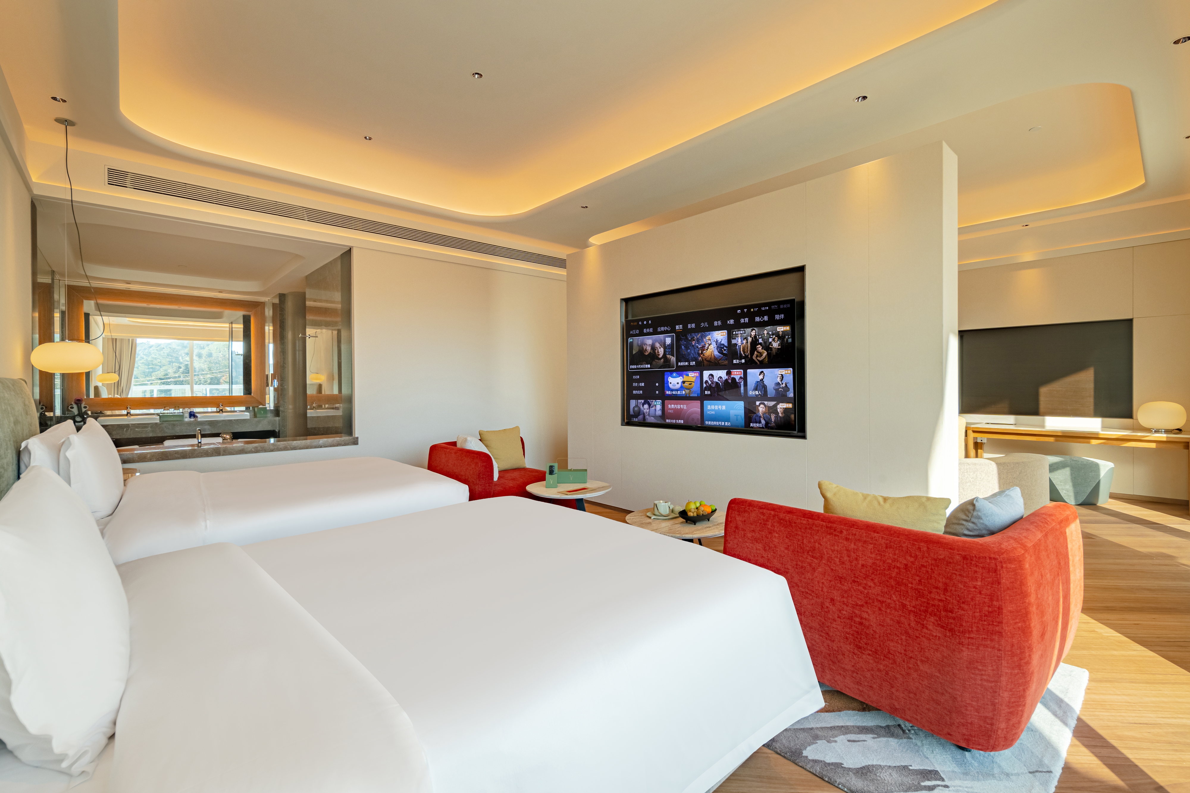 望山樓·尊享家庭雙床套房