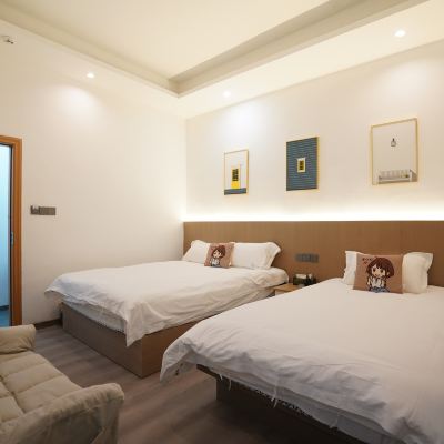 簡約雙床房 廈門伴海客棧（輪渡店）優惠