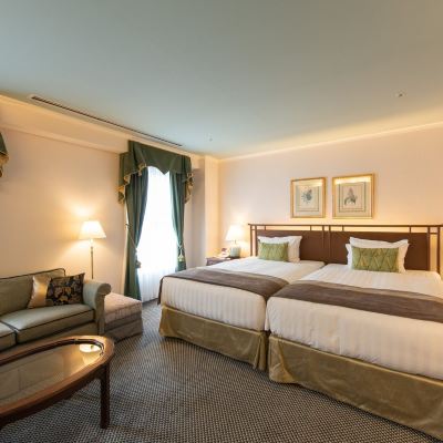 デラックスバスツイン【全室禁煙】 神戸北野ホテル クーポン