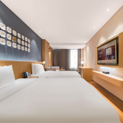 豪華家庭房（親子設施+智能客控+小冰箱+手機投屏） 桔子水晶上海豫園酒店優惠