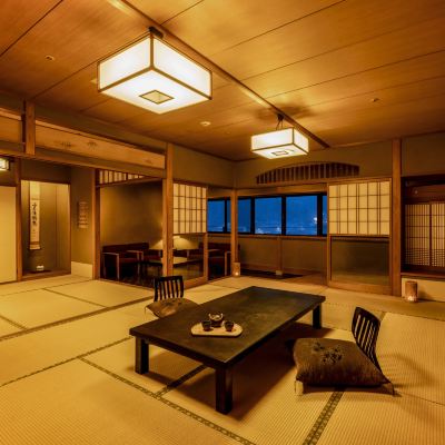 【禁煙】スーペリア和室18畳2間 内風呂あり 湯快リゾート 湯村温泉 三好屋 クーポン