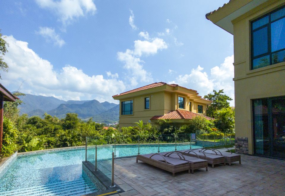 叠翠别墅五房V9-独立泳池-私家泡池-麻将房-私家花园