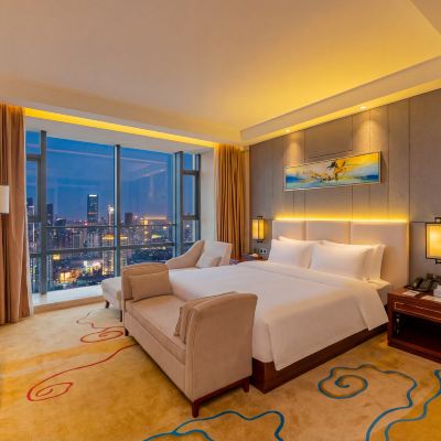 行政套房 | 一室一廳專屬辦公·浴缸·城景 新君悅國際飯店（廣州南站錦龍地鐵站店）優惠