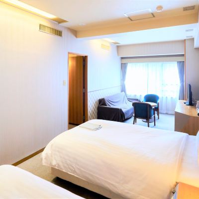 豪華雙床房-可吸菸 苑福岡飯店優惠