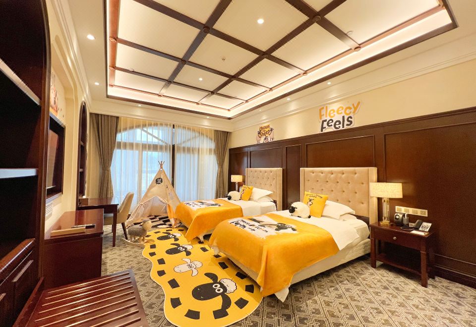 Baihualin Hot Spring Valley HotelShaun The Sheep Theme Standard Room