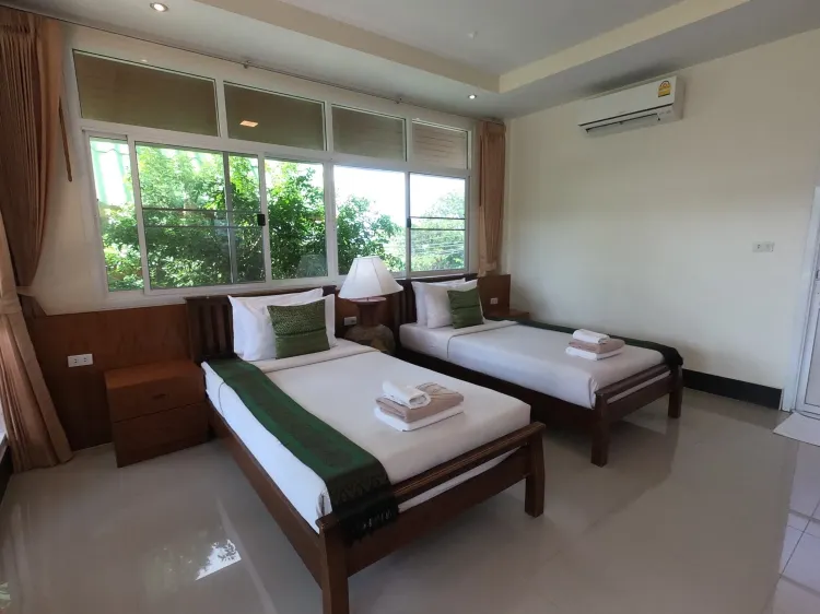 ห้องดีลักซ์ วิวสวน