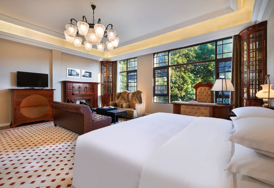 民国雅韵·行政大床房（超大浴缸+园林观景）