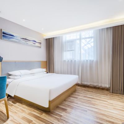 豪華大床房 城市便捷（蘇州寒山寺濱河路地鐵站店）優惠