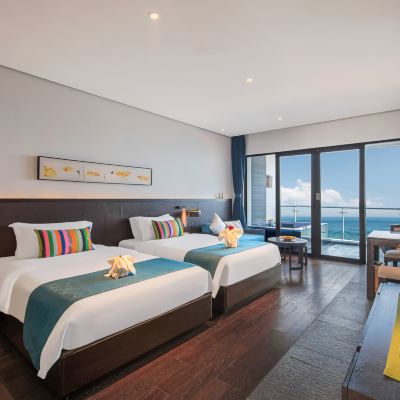 行政正海景家庭房（大小床） 惠州雙月灣檀悦豪生温泉度假酒店優惠